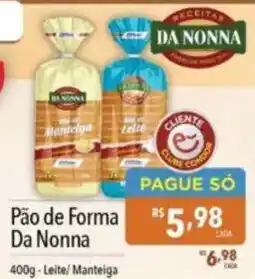 Supermercados Condor Pão de Forma Da Nonna oferta
