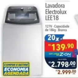 Supermercados Condor Lavadora Electrolux LEE18 oferta