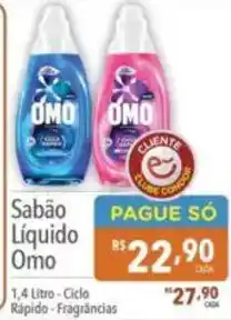 Supermercados Condor Sabão Líquido Omo oferta