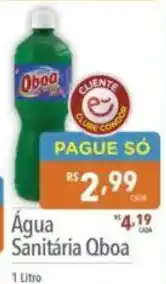 Supermercados Condor Água Sanitária Qboa oferta