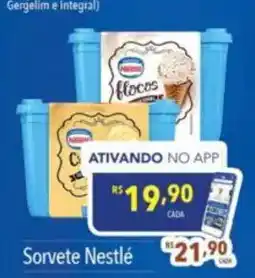 Supermercados Condor Sorvete Nestlé oferta