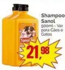 Supermercados Rena Shampoo Sanol oferta