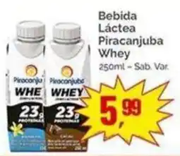 Supermercados Rena Bebida Láctea Piracanjuba Whey oferta