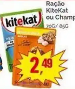 Supermercados Rena Ração kitekat ou champ oferta