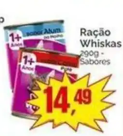 Supermercados Rena Ração Whiskas oferta