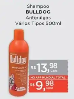 Supermercados Mundial Shampoo bulldog antipulgas oferta