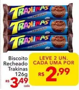 UniSuper Biscoito recheado trakinas oferta