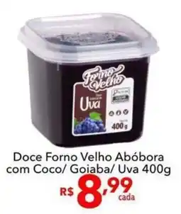 UniSuper Doce forno velho abóbora com coco/ goiaba/ uva oferta