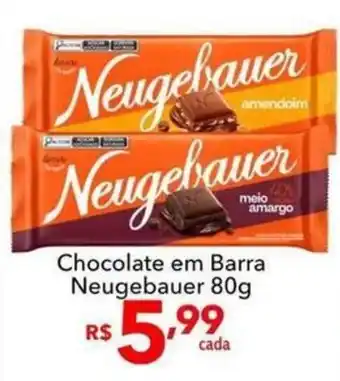 UniSuper Chocolate em Barra Neugebauer oferta