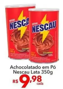 UniSuper Achocolatado em pó nescau lata oferta