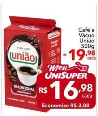 UniSuper Café a vácuo união oferta