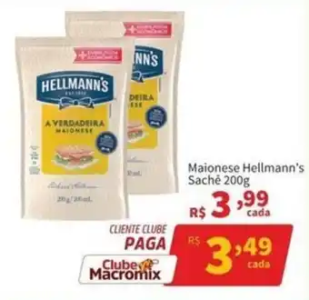 Macromix Atacado Maionese hellmann's oferta