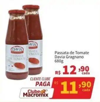 Macromix Atacado Passata de Tomate Davia Gragnano oferta