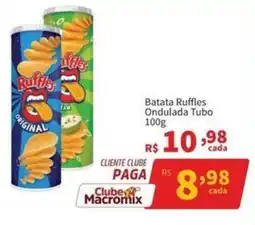 Macromix Atacado Batata ruffles ondulada tubo oferta