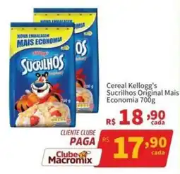 Macromix Atacado Cereal Kellogg's Sucrilhos Original Mais Economia oferta