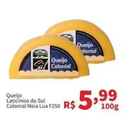 Macromix Atacado Queijo Colonial Meia Lua oferta