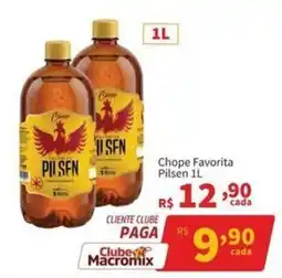 Macromix Atacado Chope Favorita Pilsen oferta