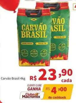 Macromix Atacado Carvão brasil oferta