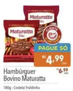 Supermercados Condor Hambúrguer Bovino Maturatta oferta