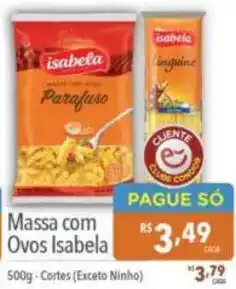 Supermercados Condor Massa com Ovos Isabela oferta