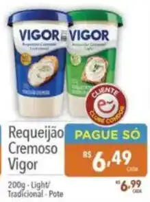 Supermercados Condor Requeijão Cremoso Vigor oferta