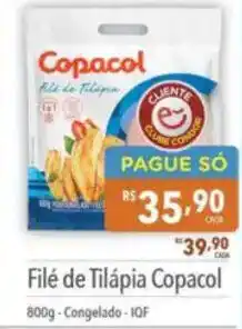 Supermercados Condor Filé de Tilápia Copacol oferta