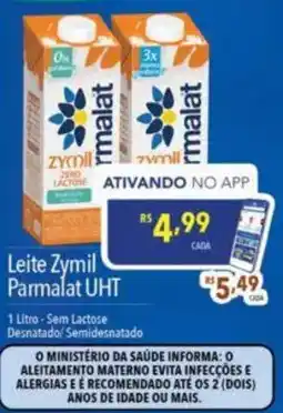 Supermercados Condor Leite zymil Parmalat UHT oferta