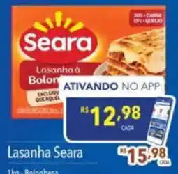 Supermercados Condor Lasanha seara oferta