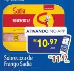 Supermercados Condor Sobrecoxa de Frango Sadia oferta