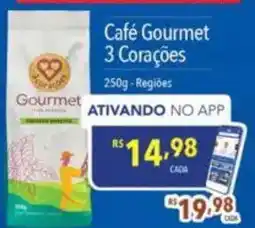 Supermercados Condor Café Gourmet 3 Corações oferta