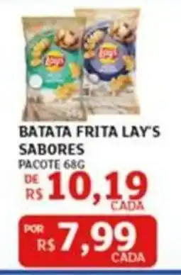 Assaí Atacadista batata frita lay's sabores oferta