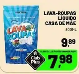Supermercado Cubatao Lava-roupas liquido casa de mae oferta