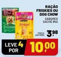 Supermercado Cubatao Ração friskies ou dog chow oferta