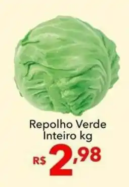 UniSuper Repolho Verde Inteiro oferta