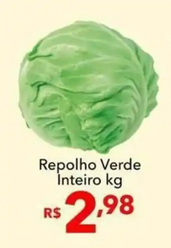 UniSuper Repolho Verde Inteiro oferta