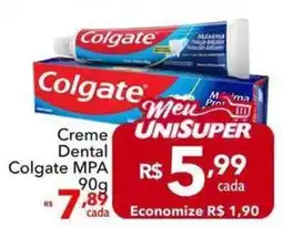 UniSuper Creme dental colgate mpa oferta