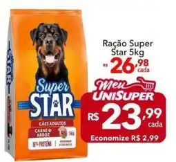 UniSuper Ração Super Star oferta