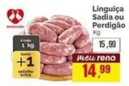 Supermercados Rena Linguiça Sadia ou Perdigão oferta