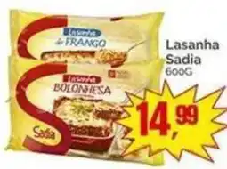 Supermercados Rena Lasanha Sadia oferta