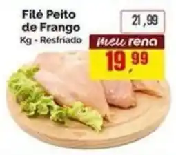 Supermercados Rena Filé peito de frango oferta