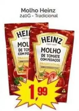 Supermercados Rena molho heinz tradicional oferta