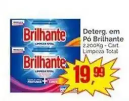 Supermercados Rena Deterg. em Pó Brilhante Limpeza Total oferta
