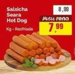 Supermercados Rena Salsicha Seara Hot Dog oferta