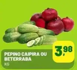 Supermercado Cubatao Pepino caipira ou beterraba oferta