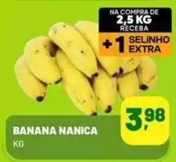 Supermercado Cubatao banana nanica oferta