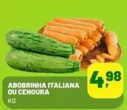 Supermercado Cubatao Abobrinha italiana ou cenoura oferta