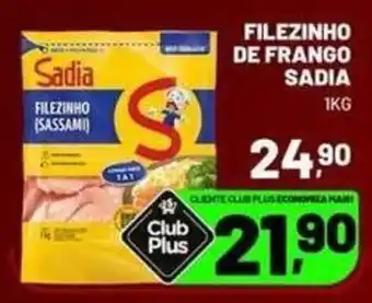 Filezinho de frango sadia