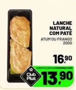 Supermercado Cubatao Lanche natural com patê oferta