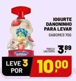 Supermercado Cubatao Iogurte danoninho para levar sabores oferta