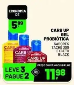 Supermercado Cubatao Carb up gel probiótica oferta